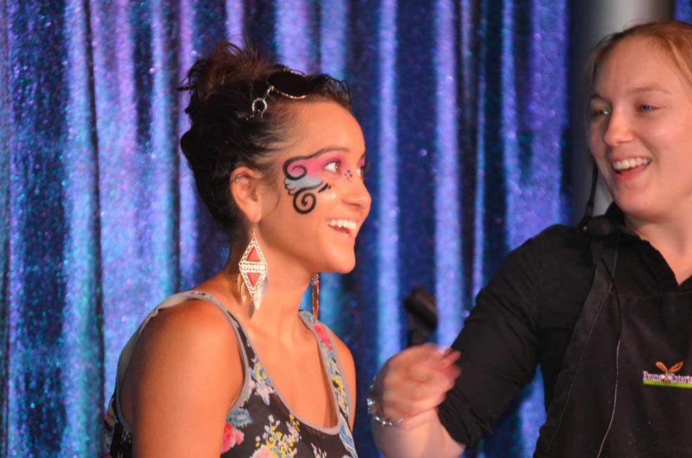 Naples Bonita Face Painter on Royal Caribbean